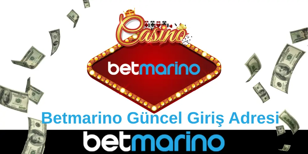 Betmarino sitesine ait giriş ekranı