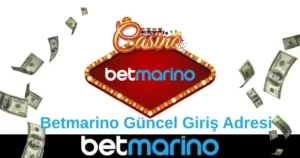 Betmarino güncel giriş adresi tanıtım görseli, casino tabelası